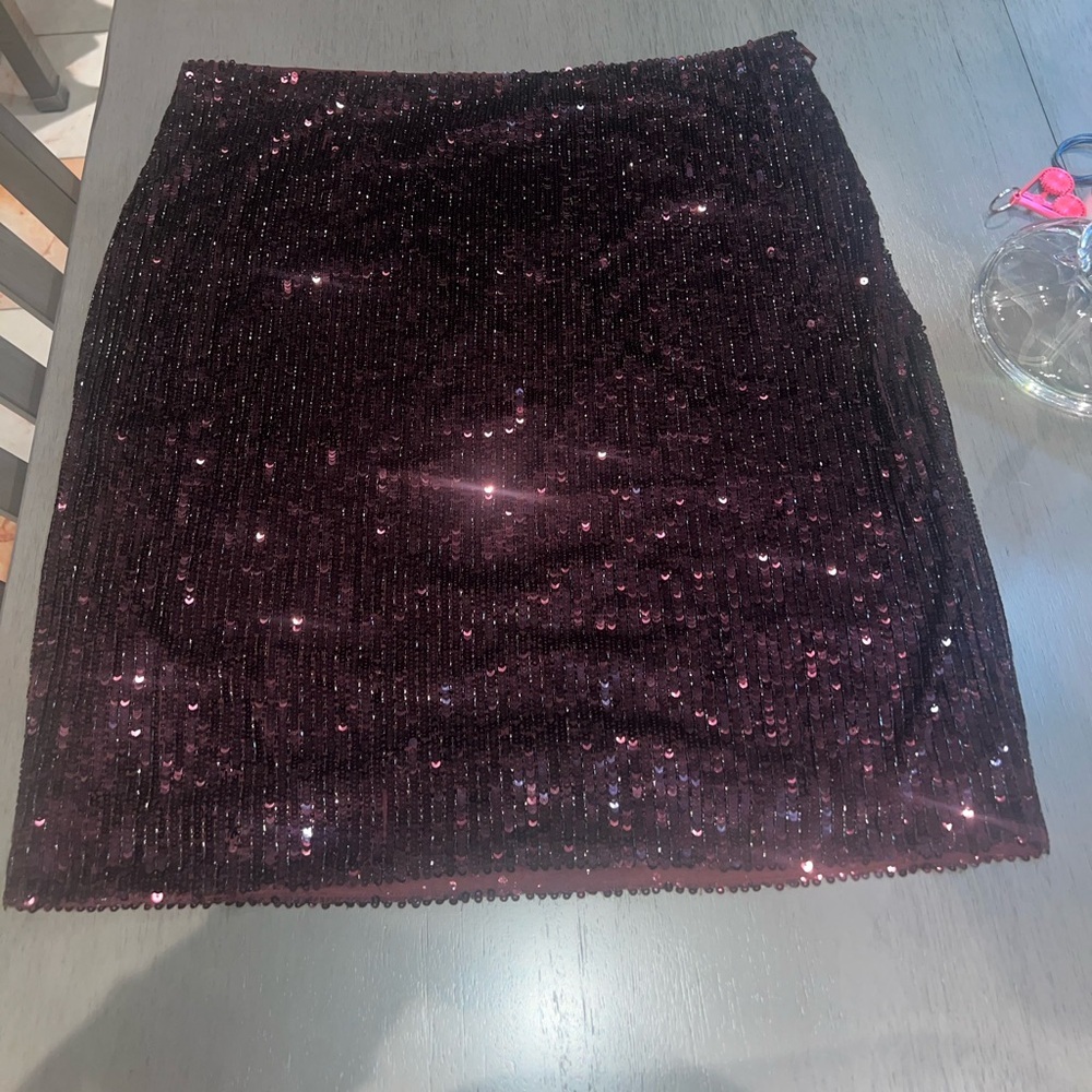 NWT Lauren Ralph Lauren Sequin Pencil Skirt 16 - Picture 2 of 9